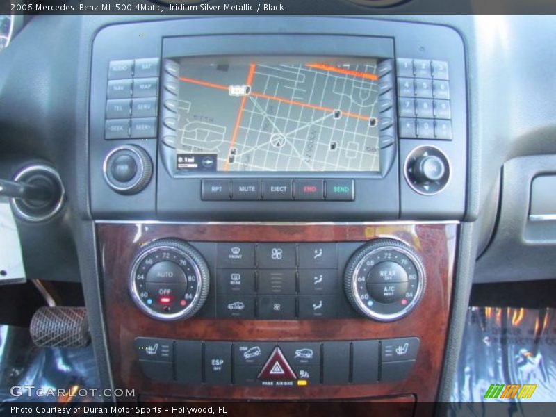 Iridium Silver Metallic / Black 2006 Mercedes-Benz ML 500 4Matic