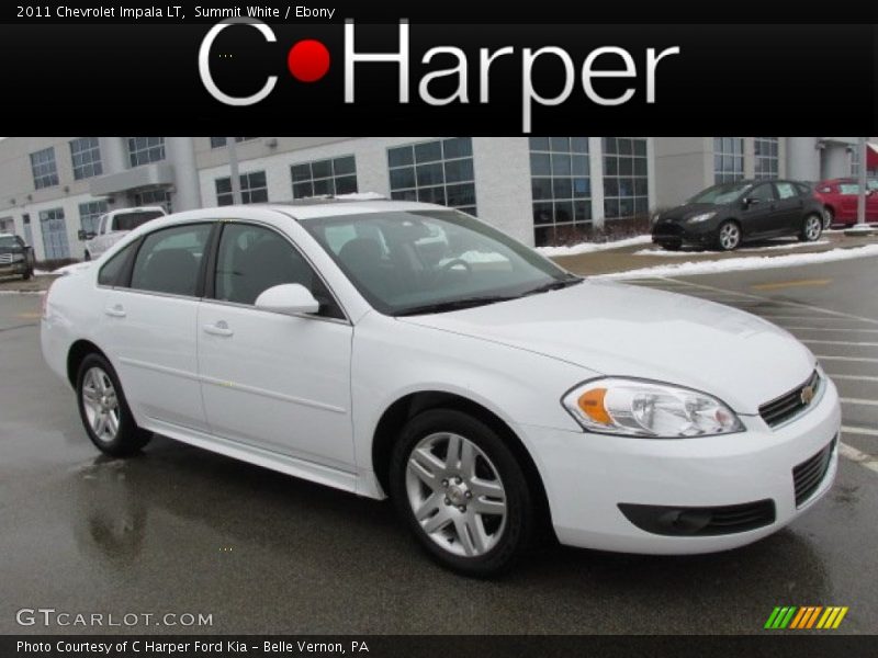 Summit White / Ebony 2011 Chevrolet Impala LT
