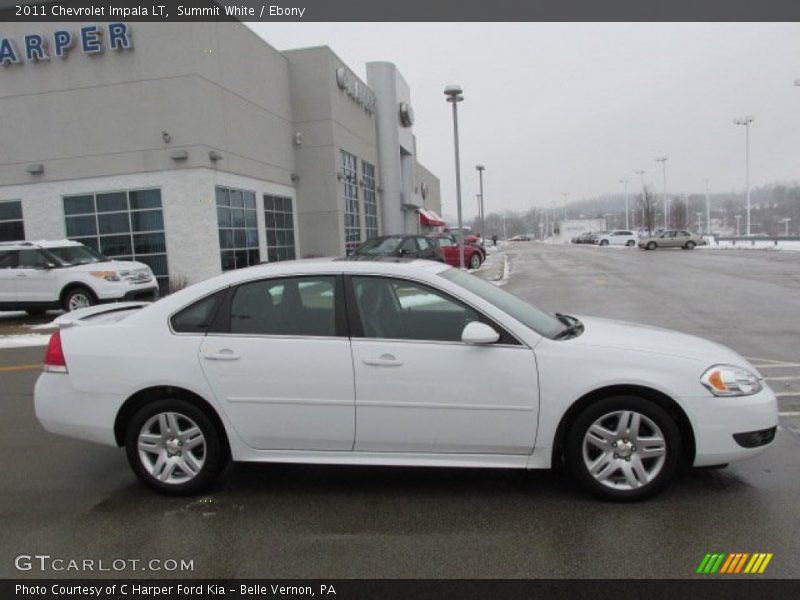 Summit White / Ebony 2011 Chevrolet Impala LT