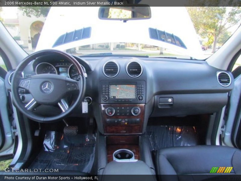 Iridium Silver Metallic / Black 2006 Mercedes-Benz ML 500 4Matic