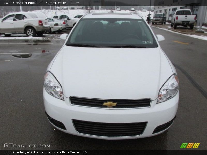 Summit White / Ebony 2011 Chevrolet Impala LT