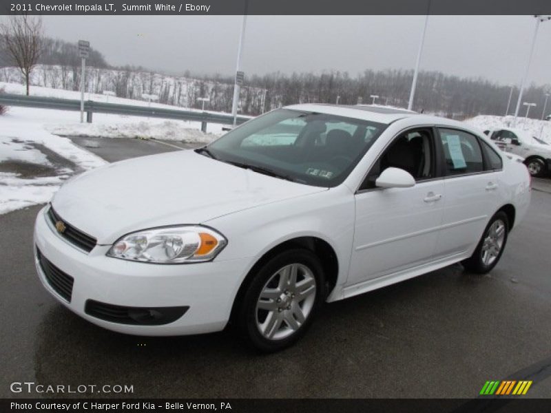 Summit White / Ebony 2011 Chevrolet Impala LT