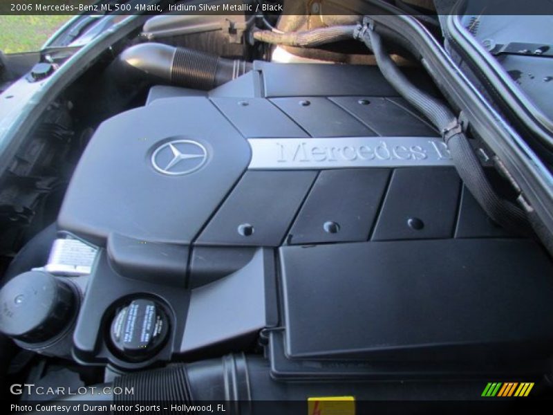 Iridium Silver Metallic / Black 2006 Mercedes-Benz ML 500 4Matic