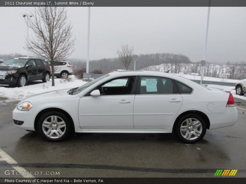 Summit White / Ebony 2011 Chevrolet Impala LT