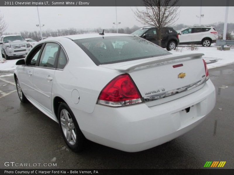 Summit White / Ebony 2011 Chevrolet Impala LT