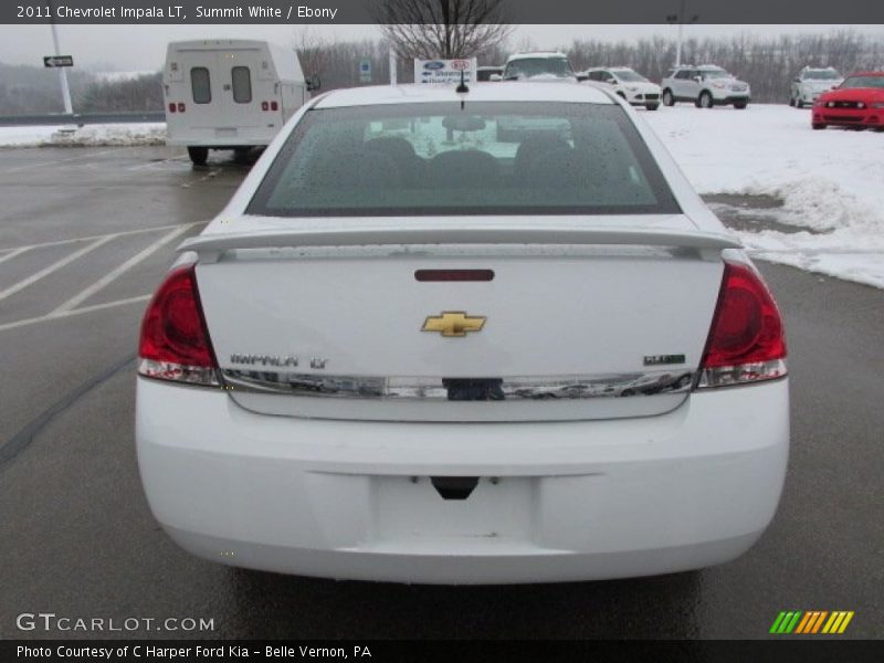Summit White / Ebony 2011 Chevrolet Impala LT