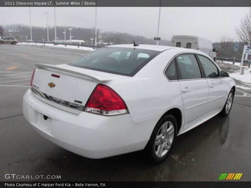 Summit White / Ebony 2011 Chevrolet Impala LT