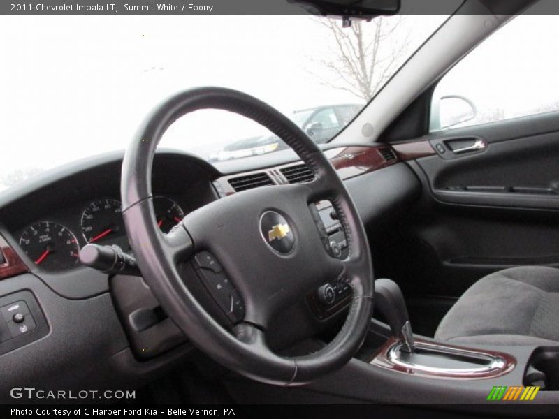 Summit White / Ebony 2011 Chevrolet Impala LT