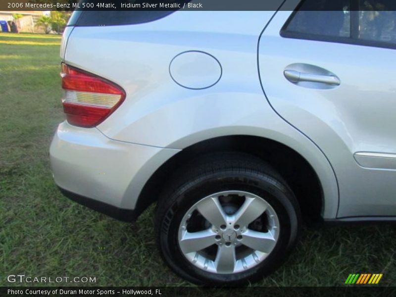 Iridium Silver Metallic / Black 2006 Mercedes-Benz ML 500 4Matic