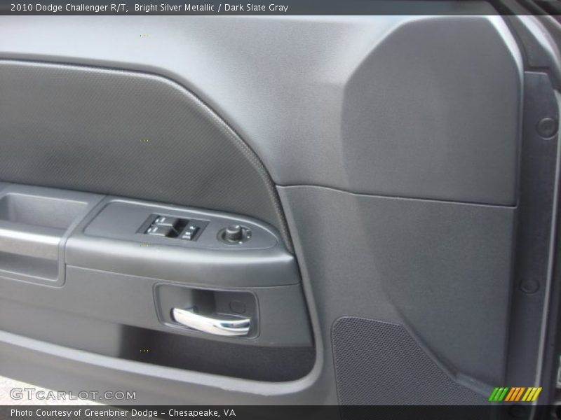 Bright Silver Metallic / Dark Slate Gray 2010 Dodge Challenger R/T