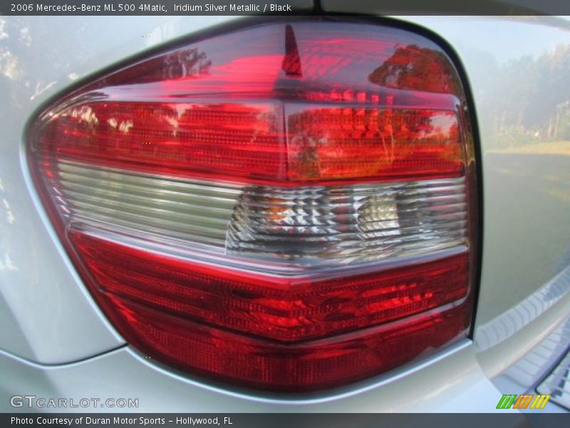 Iridium Silver Metallic / Black 2006 Mercedes-Benz ML 500 4Matic