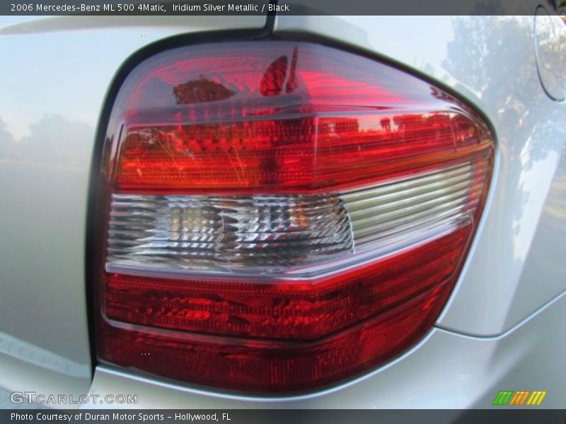 Iridium Silver Metallic / Black 2006 Mercedes-Benz ML 500 4Matic