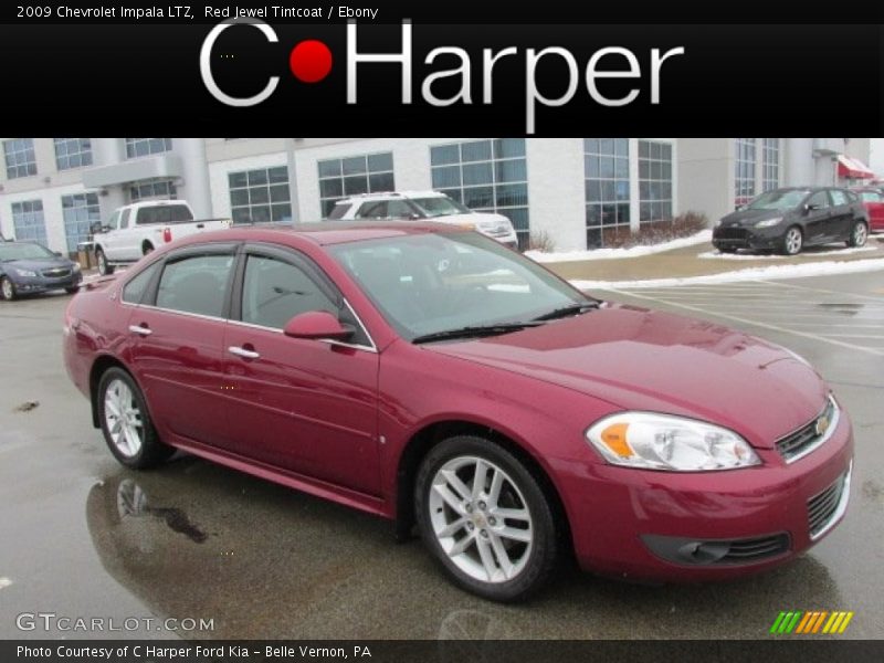 Red Jewel Tintcoat / Ebony 2009 Chevrolet Impala LTZ