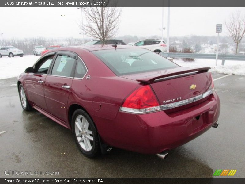 Red Jewel Tintcoat / Ebony 2009 Chevrolet Impala LTZ