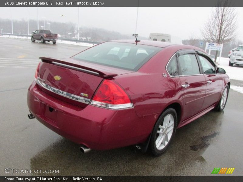 Red Jewel Tintcoat / Ebony 2009 Chevrolet Impala LTZ