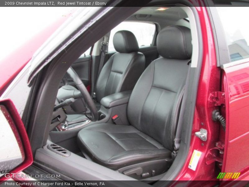 Front Seat of 2009 Impala LTZ