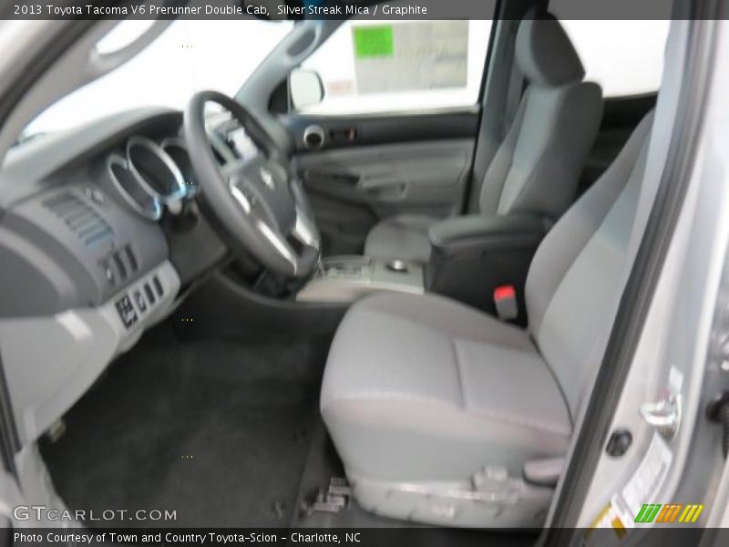 Silver Streak Mica / Graphite 2013 Toyota Tacoma V6 Prerunner Double Cab