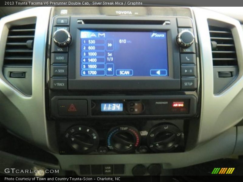 Silver Streak Mica / Graphite 2013 Toyota Tacoma V6 Prerunner Double Cab