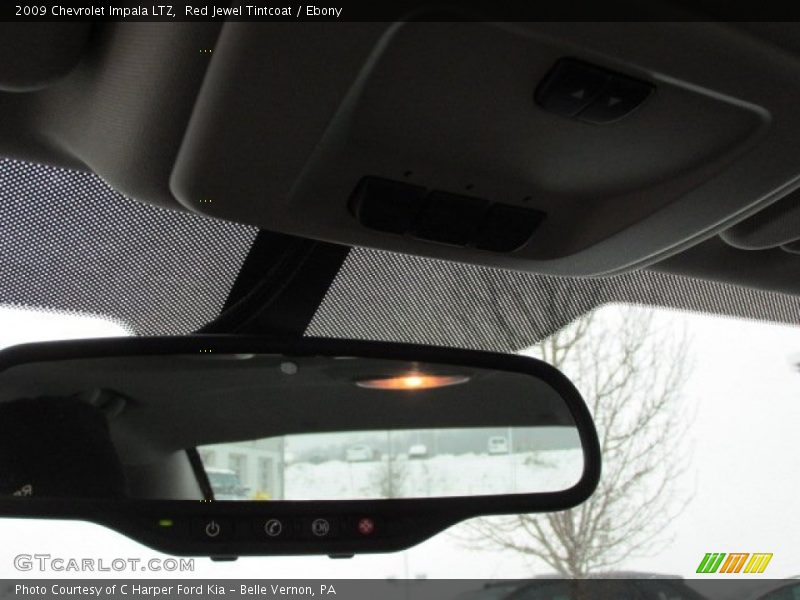 Red Jewel Tintcoat / Ebony 2009 Chevrolet Impala LTZ