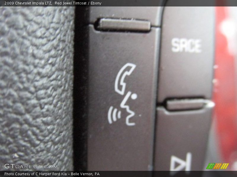 Red Jewel Tintcoat / Ebony 2009 Chevrolet Impala LTZ