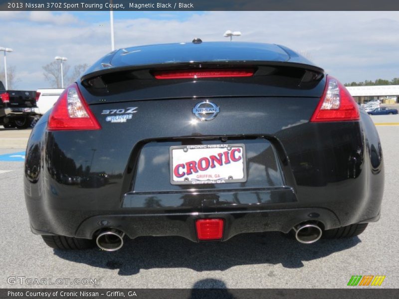 Magnetic Black / Black 2013 Nissan 370Z Sport Touring Coupe