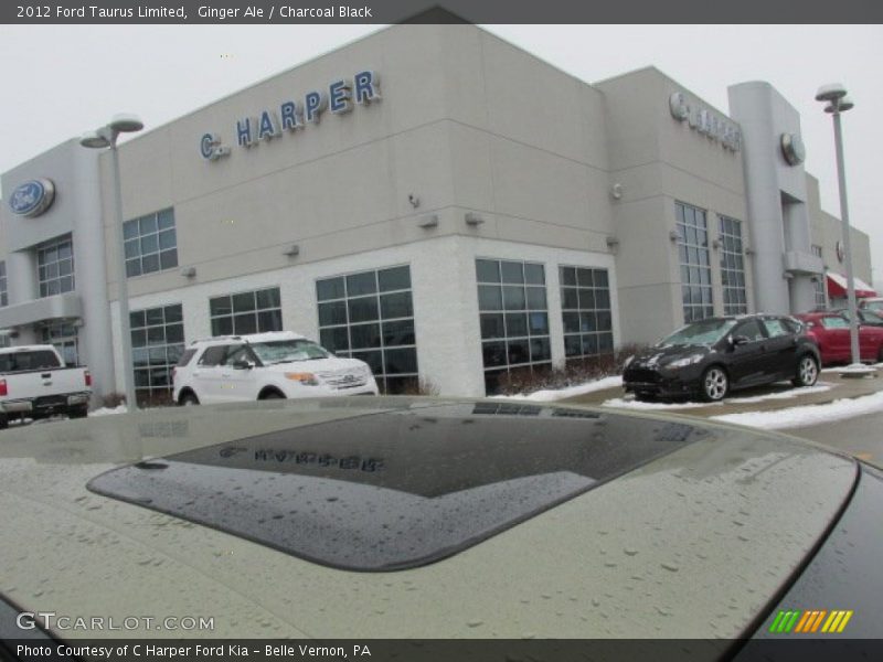 Ginger Ale / Charcoal Black 2012 Ford Taurus Limited