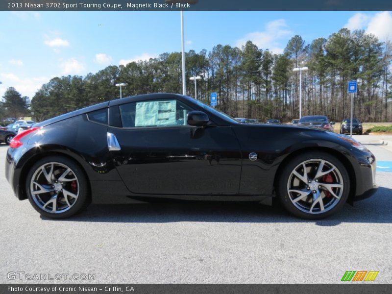 Magnetic Black / Black 2013 Nissan 370Z Sport Touring Coupe