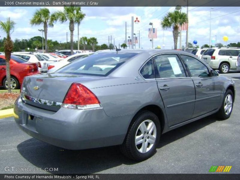 Dark Silver Metallic / Gray 2006 Chevrolet Impala LS