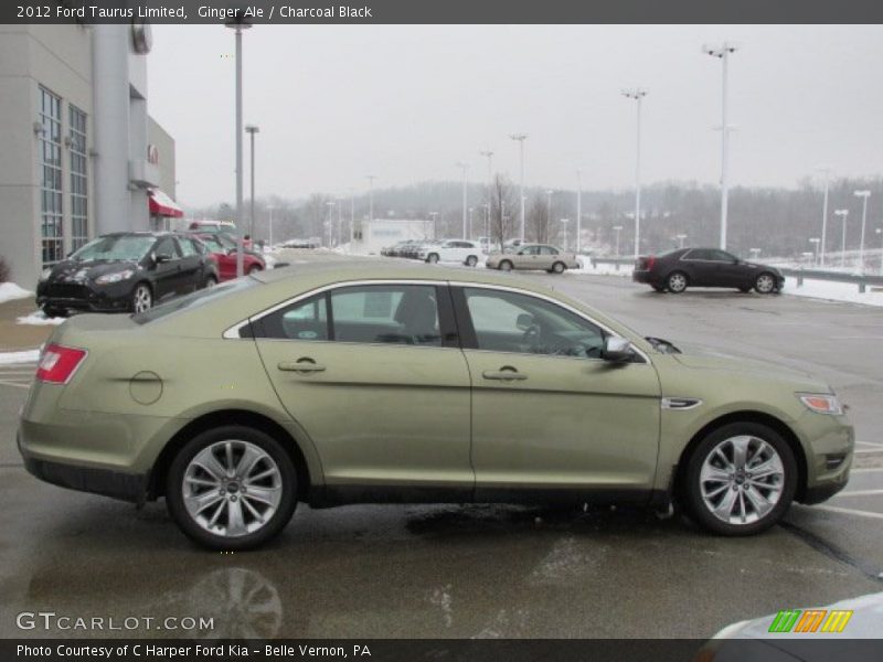 Ginger Ale / Charcoal Black 2012 Ford Taurus Limited