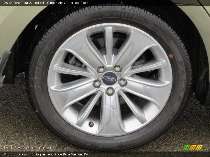 Ginger Ale / Charcoal Black 2012 Ford Taurus Limited
