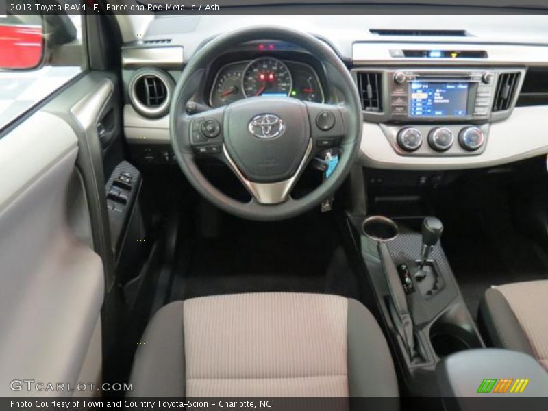 Dashboard of 2013 RAV4 LE