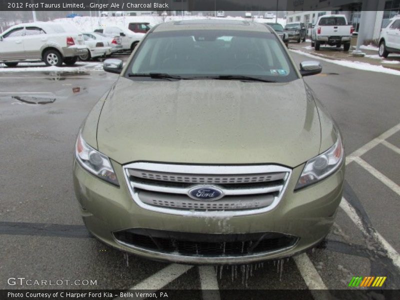 Ginger Ale / Charcoal Black 2012 Ford Taurus Limited