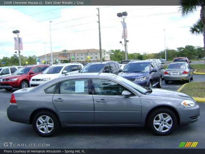 Dark Silver Metallic / Gray 2006 Chevrolet Impala LS
