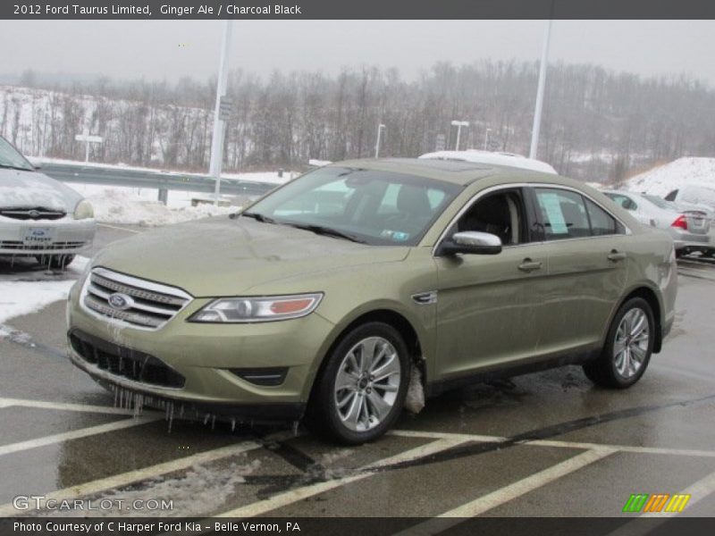 Ginger Ale / Charcoal Black 2012 Ford Taurus Limited
