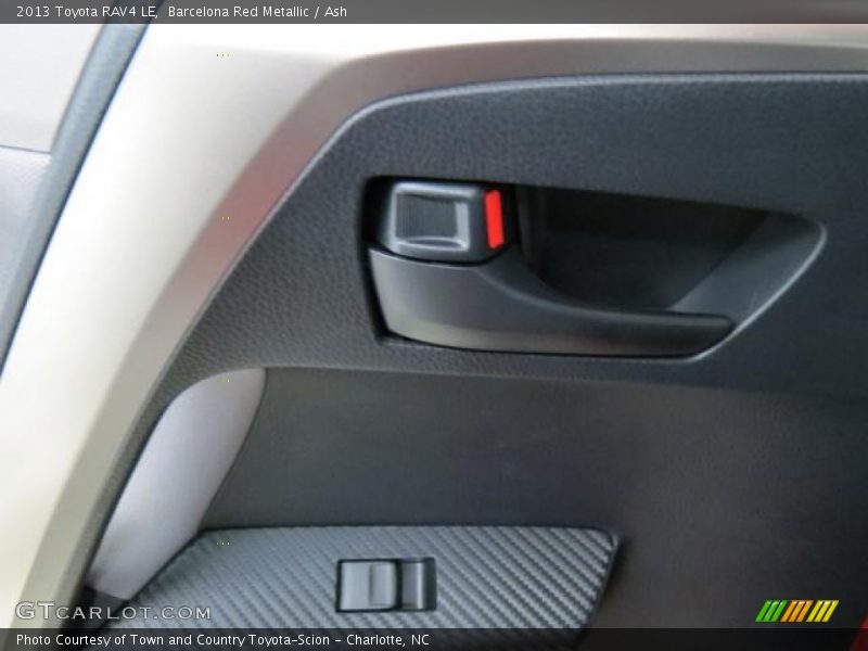 Controls of 2013 RAV4 LE