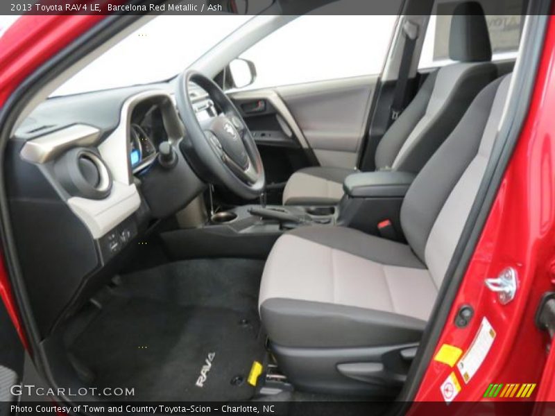  2013 RAV4 LE Ash Interior