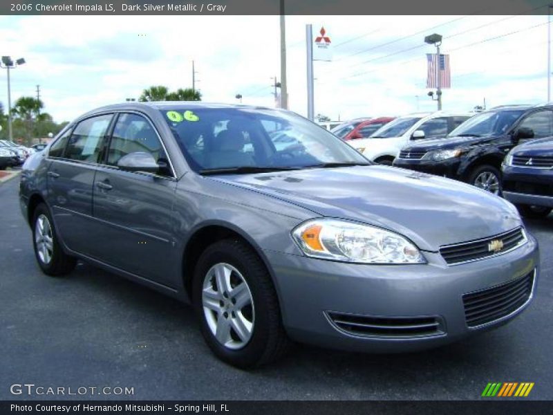 Dark Silver Metallic / Gray 2006 Chevrolet Impala LS
