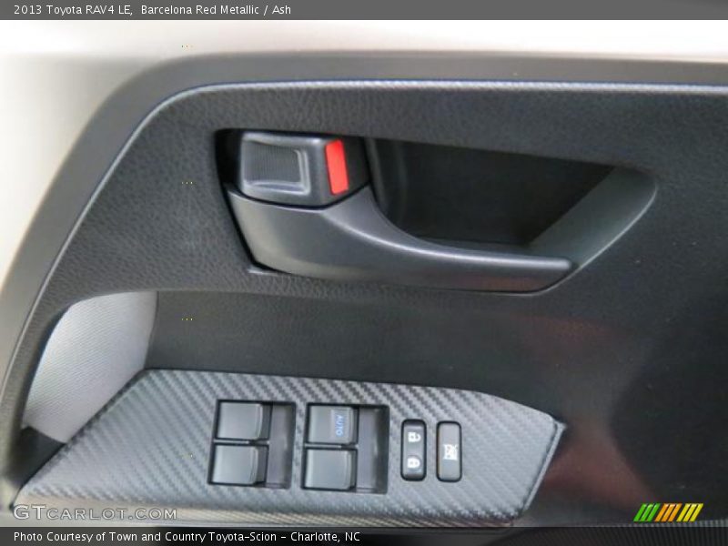 Controls of 2013 RAV4 LE