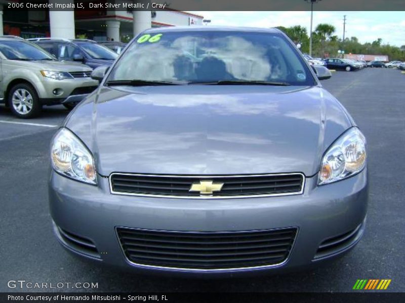 Dark Silver Metallic / Gray 2006 Chevrolet Impala LS