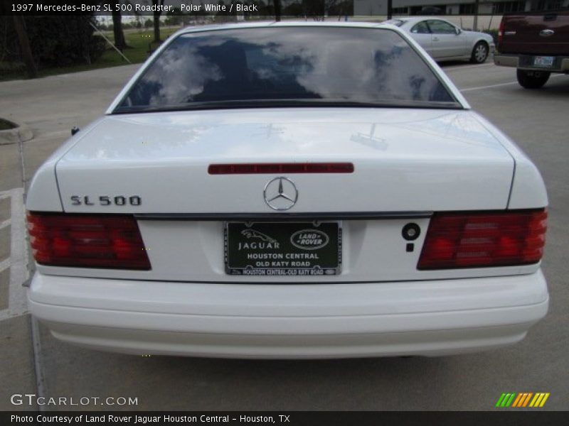 Polar White / Black 1997 Mercedes-Benz SL 500 Roadster