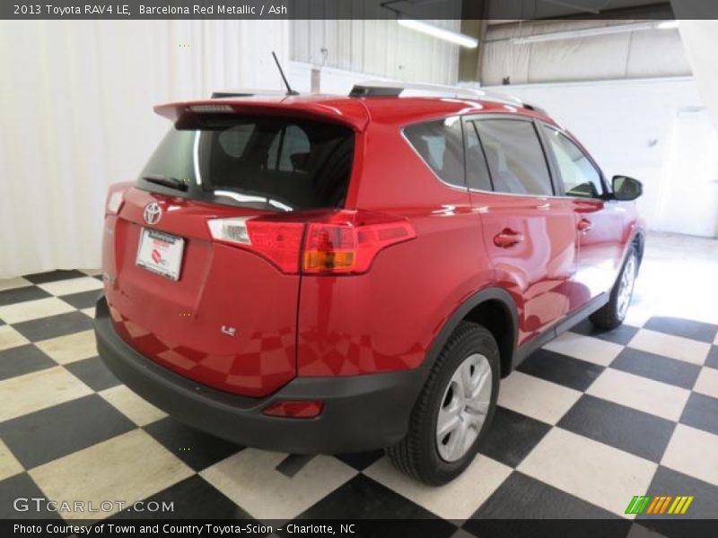 Barcelona Red Metallic / Ash 2013 Toyota RAV4 LE