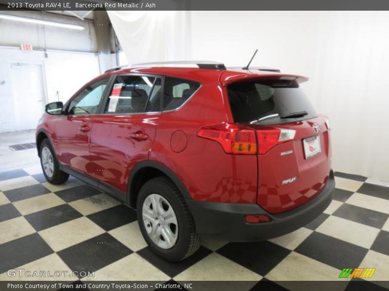 Barcelona Red Metallic / Ash 2013 Toyota RAV4 LE