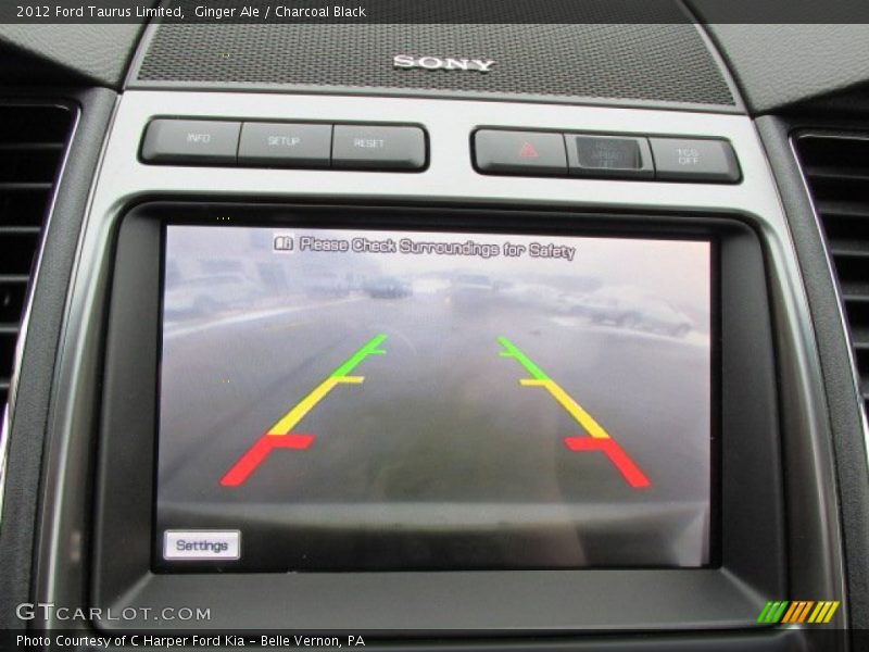 Ginger Ale / Charcoal Black 2012 Ford Taurus Limited