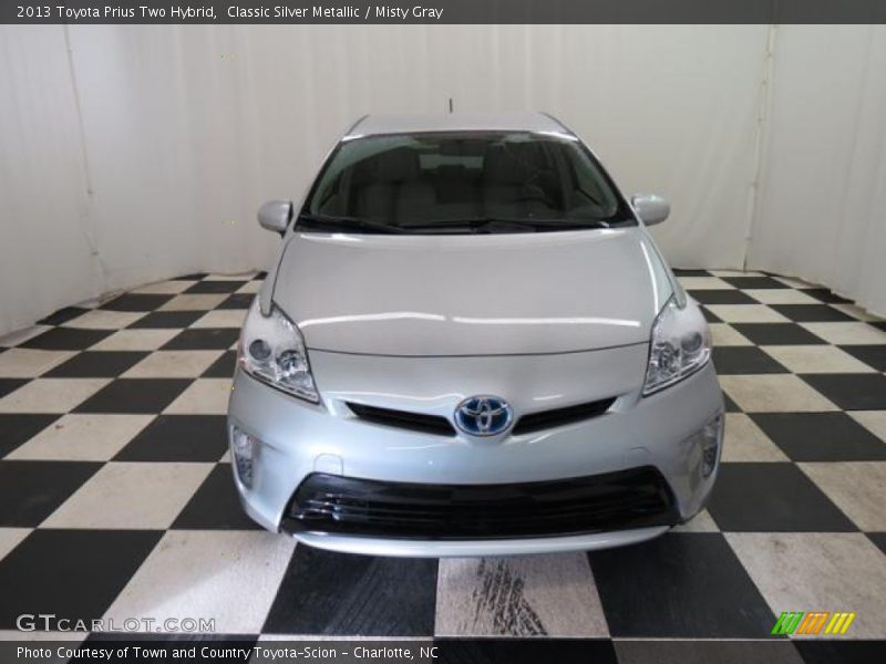 Classic Silver Metallic / Misty Gray 2013 Toyota Prius Two Hybrid