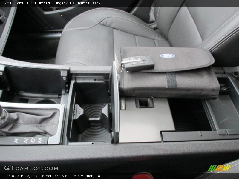 Ginger Ale / Charcoal Black 2012 Ford Taurus Limited