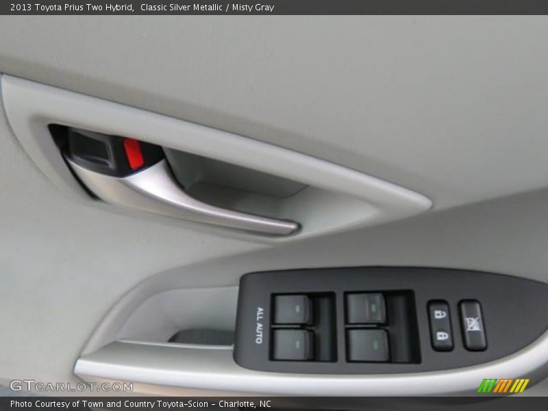 Classic Silver Metallic / Misty Gray 2013 Toyota Prius Two Hybrid