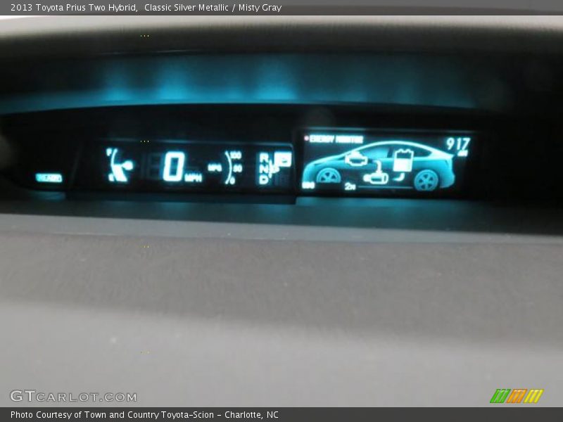 Classic Silver Metallic / Misty Gray 2013 Toyota Prius Two Hybrid