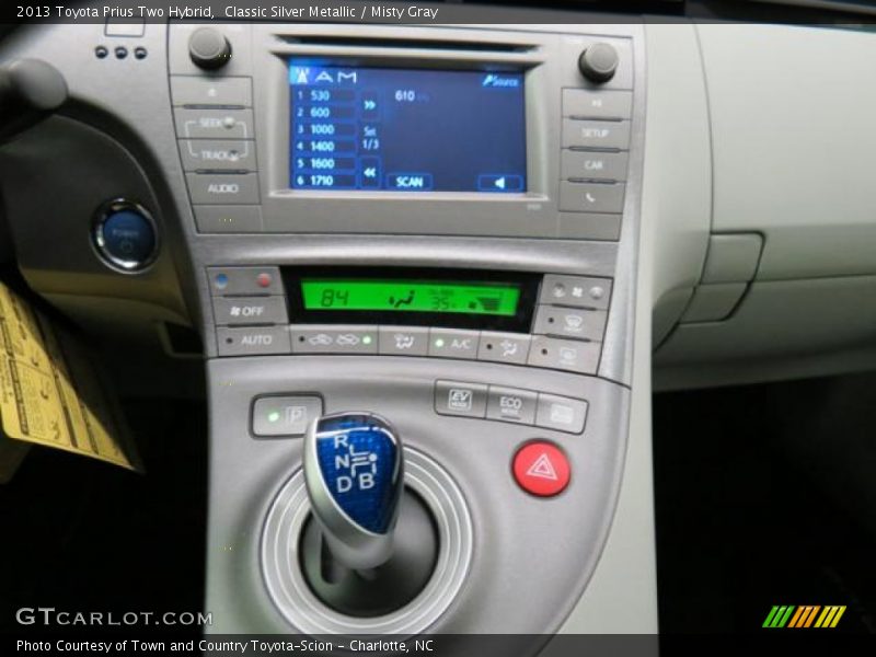 Classic Silver Metallic / Misty Gray 2013 Toyota Prius Two Hybrid
