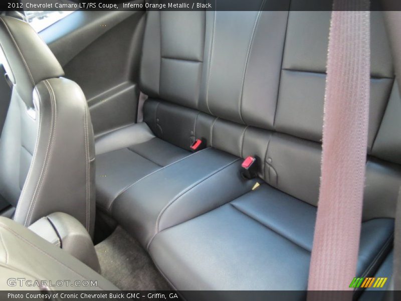 Inferno Orange Metallic / Black 2012 Chevrolet Camaro LT/RS Coupe