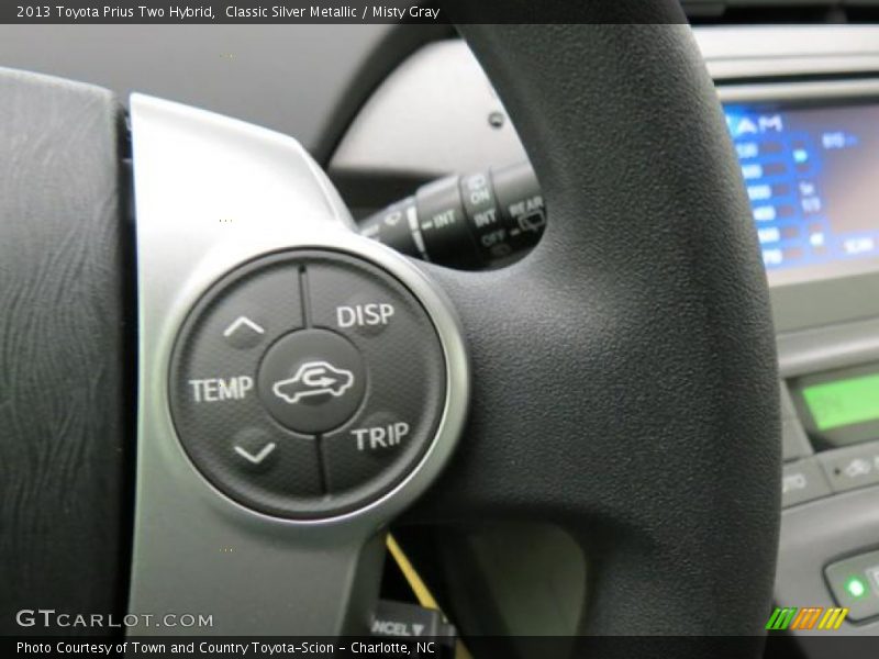 Classic Silver Metallic / Misty Gray 2013 Toyota Prius Two Hybrid